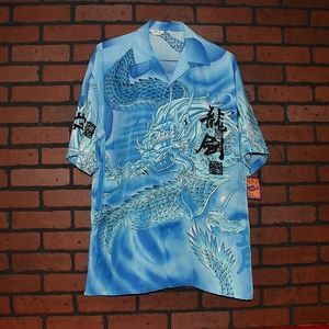 Blue Dragon Exclusive Button up